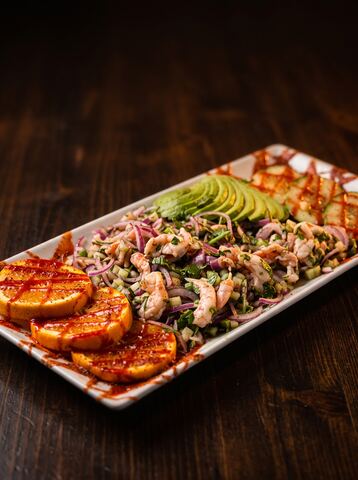 Fresh seafood platter