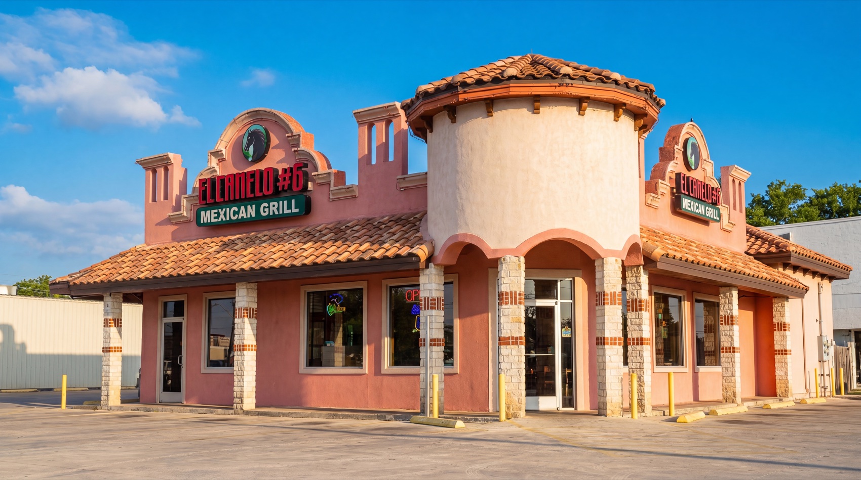 El Canelo #6 — corner exterior angle